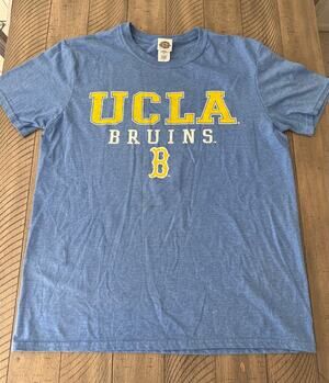 Campus Colors UCLA Bruins T-Shirt Blue Men's Size Large Short Sleeve College